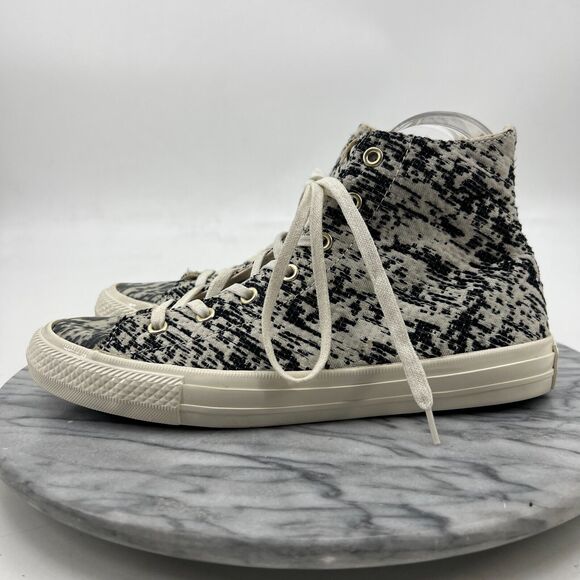 Converse Sneakers Womens 8 Black White Chuck Taylor All Star Gemma Hi 553448C - Picture 4 of 12